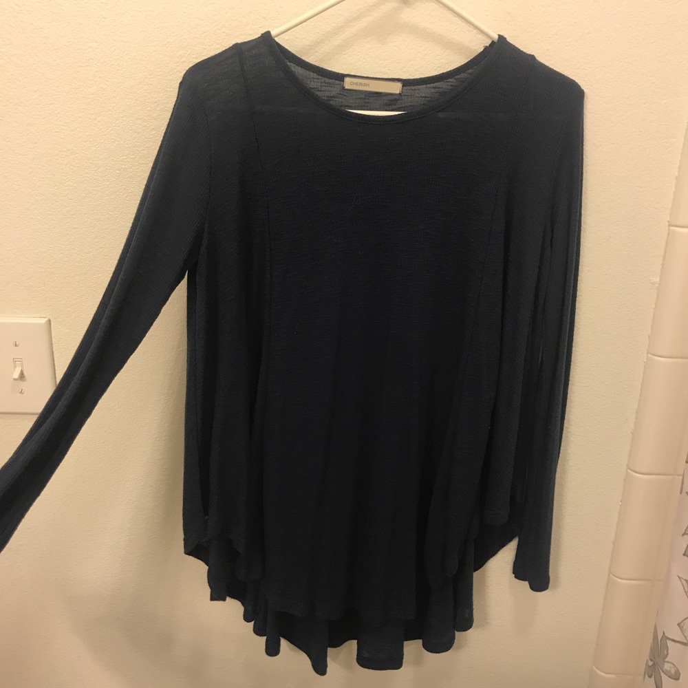 Navy blue long sleeve